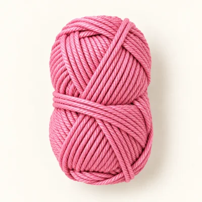 Yarn in pink