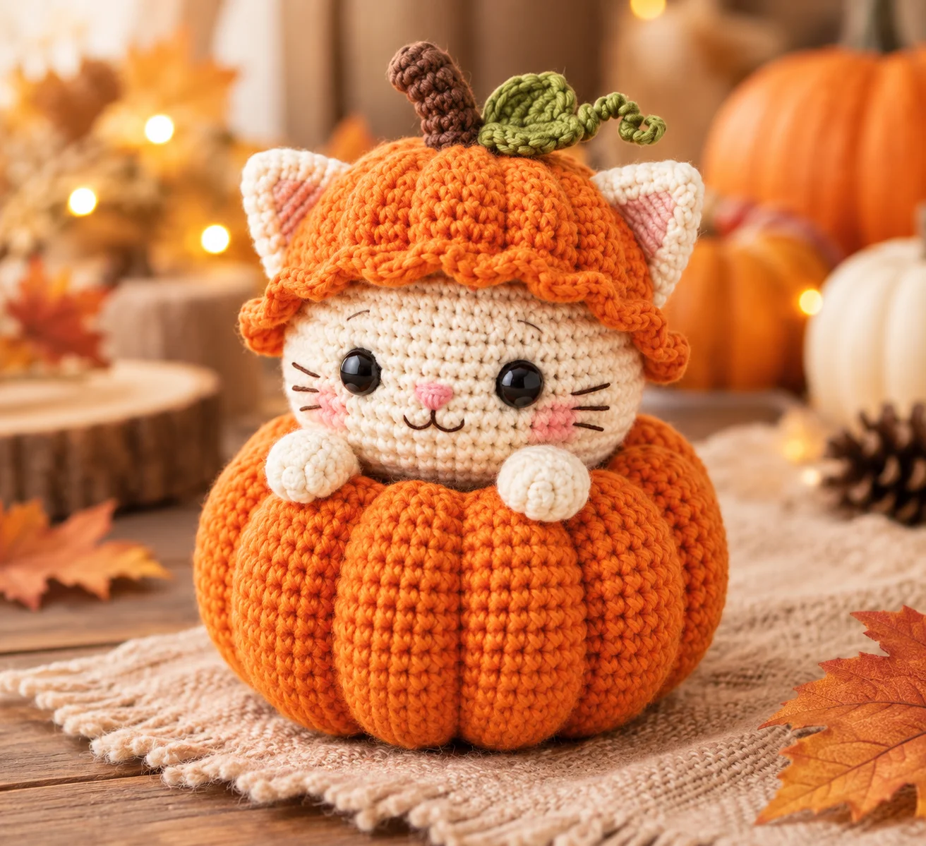 Pumpkin Cat